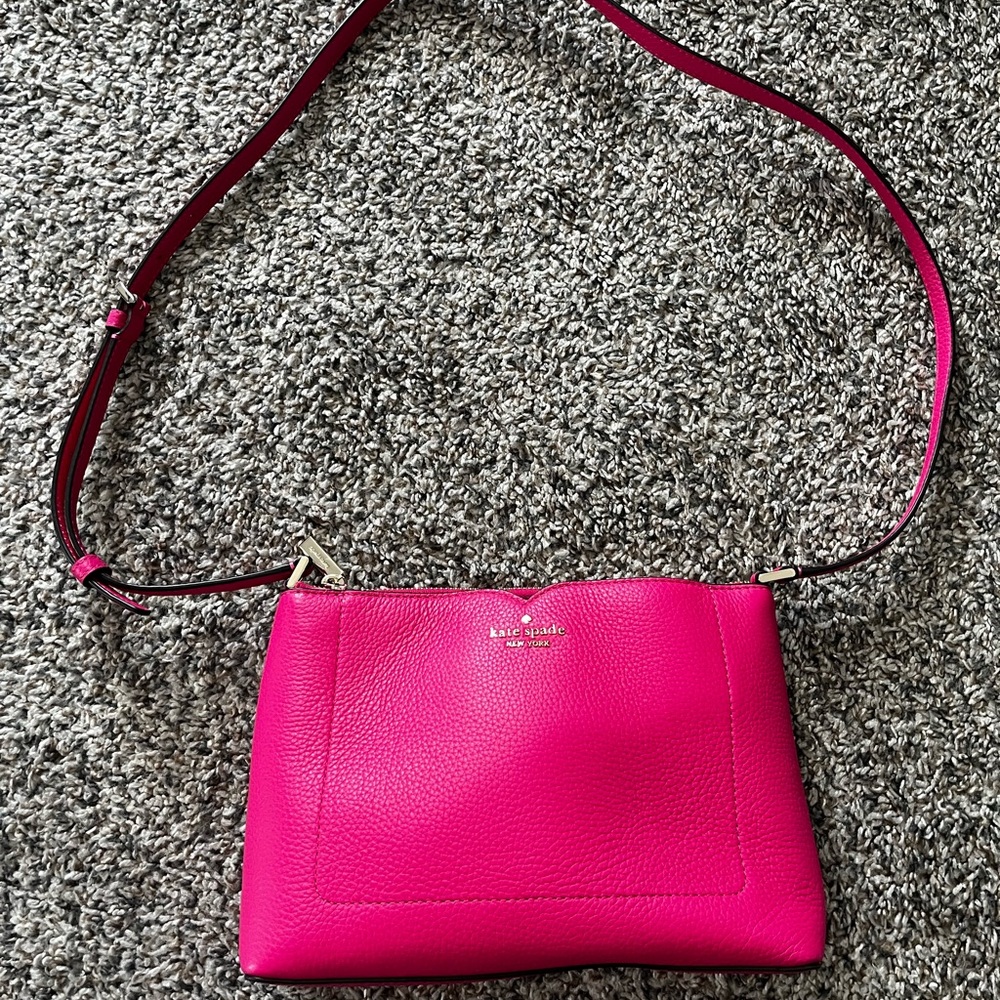 Kate Spade Vibrant Pink Crossbody Bag